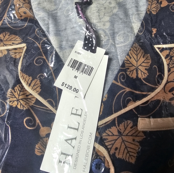 Hale Bob Grape Vine Pajama Set NWT Various Sizes - Picture 5 of 6